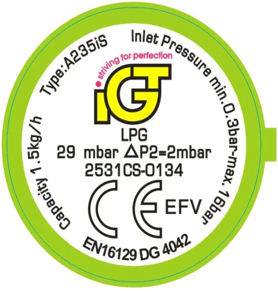 Atemregler 2-stufig mit Schlauchbruchsicherung für DK-Gasflaschen