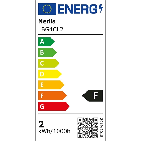 LED-Lampe G4 2,0 ​​W | 200 lm | 3000 K | Warmweiß | 