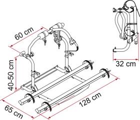 Fahrradhalter Carry Bike CL für 2 Räder