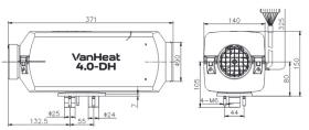 Carbest VanHeat 4.0 DH, Dieselheizung. 4KW