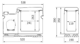 Carbest CabCooler 8, 12V Kompressor-Kühlbox