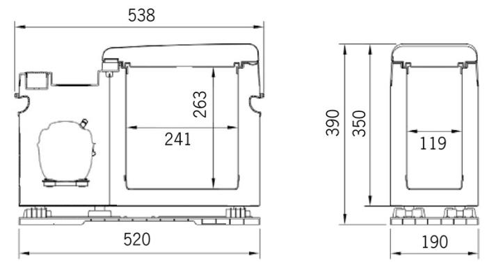 Carbest CabCooler 8, 12V Kompressor-Kühlbox