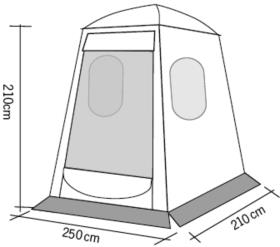 Reimo Hakenzelt UPGRADE DOME PREMIUM für VW T5 / T6 / T6.1 mit Schwingtüren