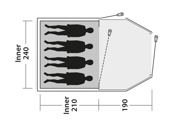 Outwell Erde 4