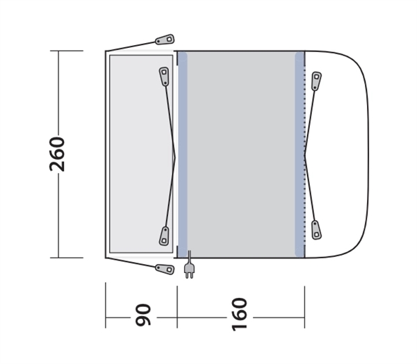 Outwell Newburg 160 Air