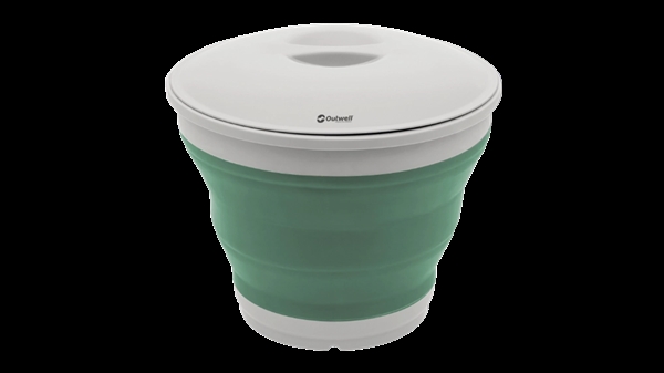 Outwell Collaps Bucket rund mit Deckel Shadow Green