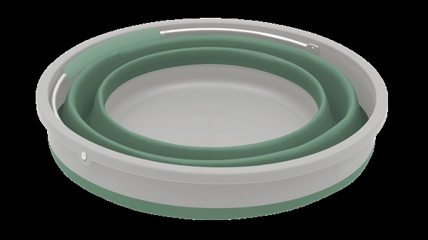 Outwell Collaps Bucket rund mit Deckel Shadow Green